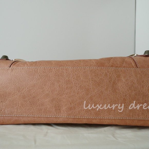 BALENCIAGA THE GIANT CITY Handbag Pink Rose - Picture 7 of 9